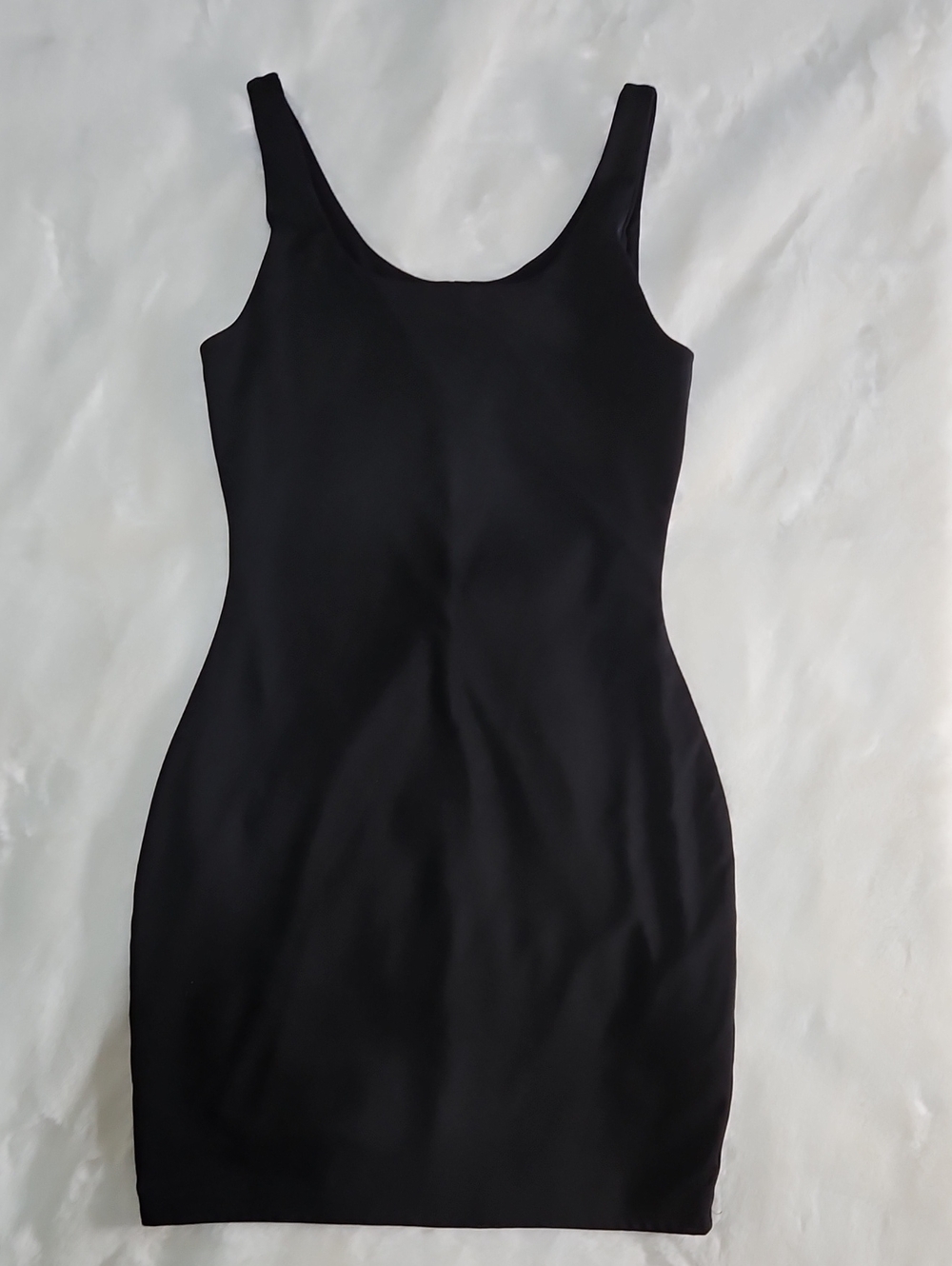 Express Black Scoop Neck Mini Dress